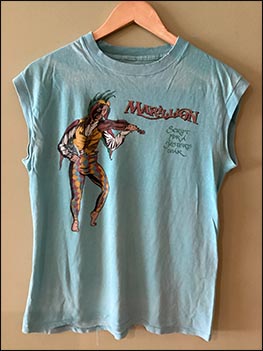 T-Shirt: Script Tour '83 (front) - March-April 1983
